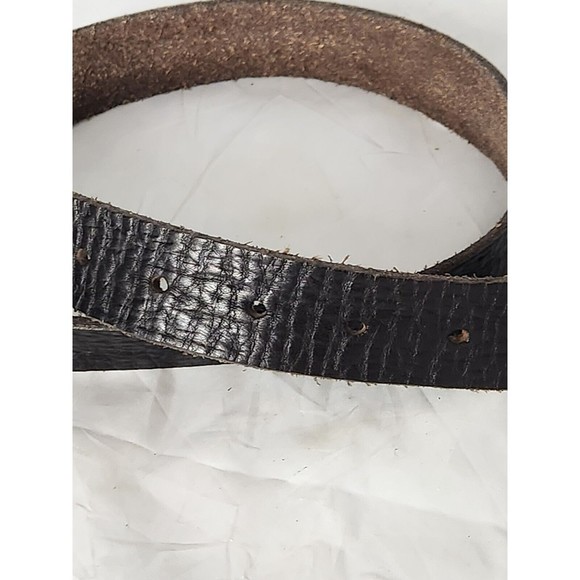 American Eagle Outfitters‎ Brown Genuine Leather Belt FITS  34" - Picture 4 of 9
